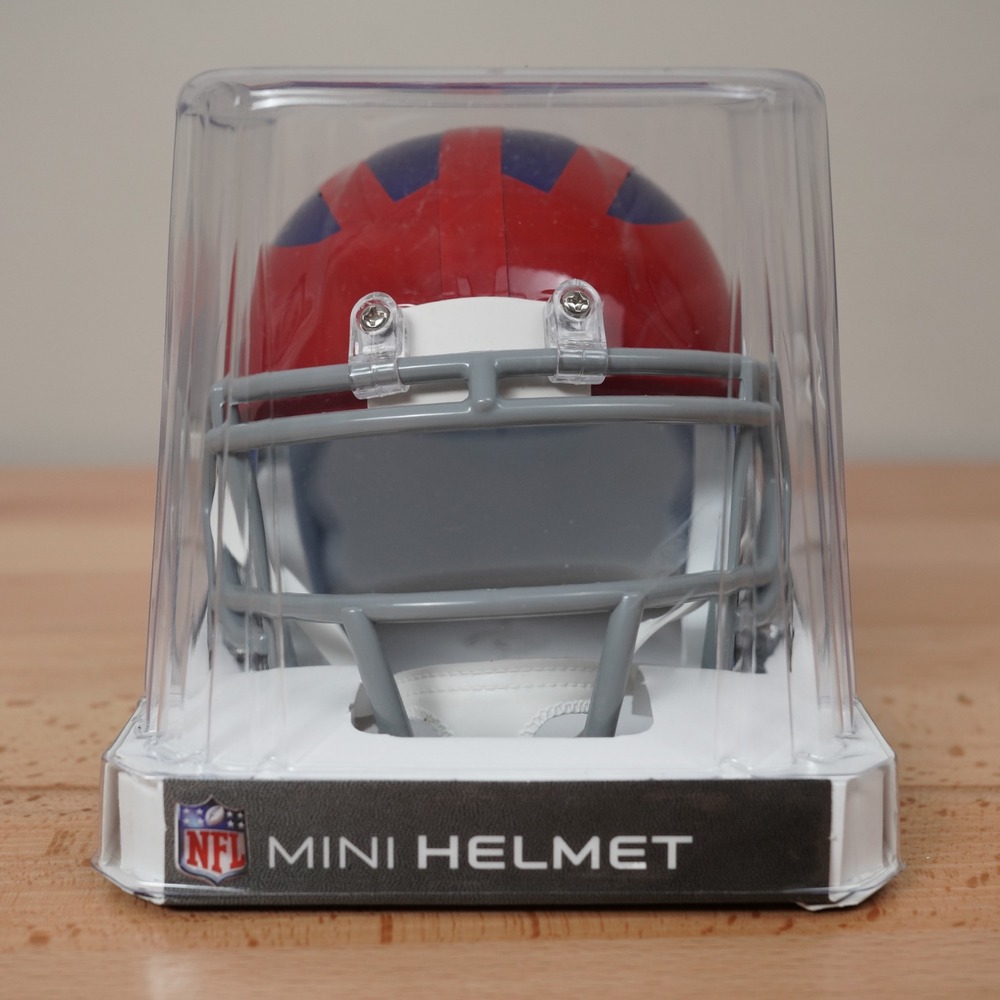 Riddell Mini Helmet Unisex OS Blue Buffalo Bills Speed Collectible NFL Fan Gear